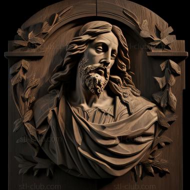 3D model st jesus (STL)